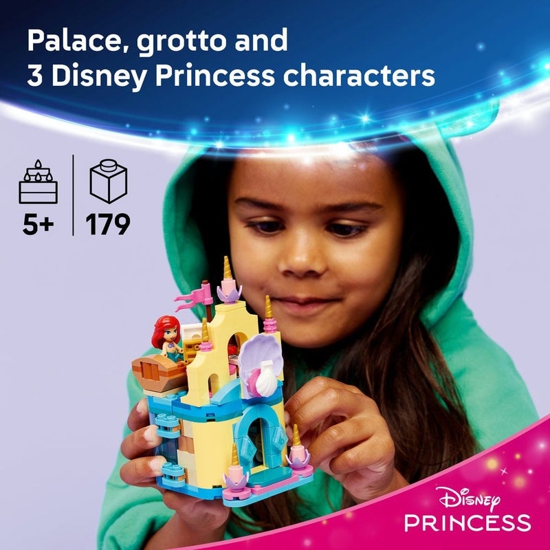 LEGO Disney Princess Ariel’s Magical Mini Palace Toy 43285 (Age 5+, 179 Pieces) - Image 3
